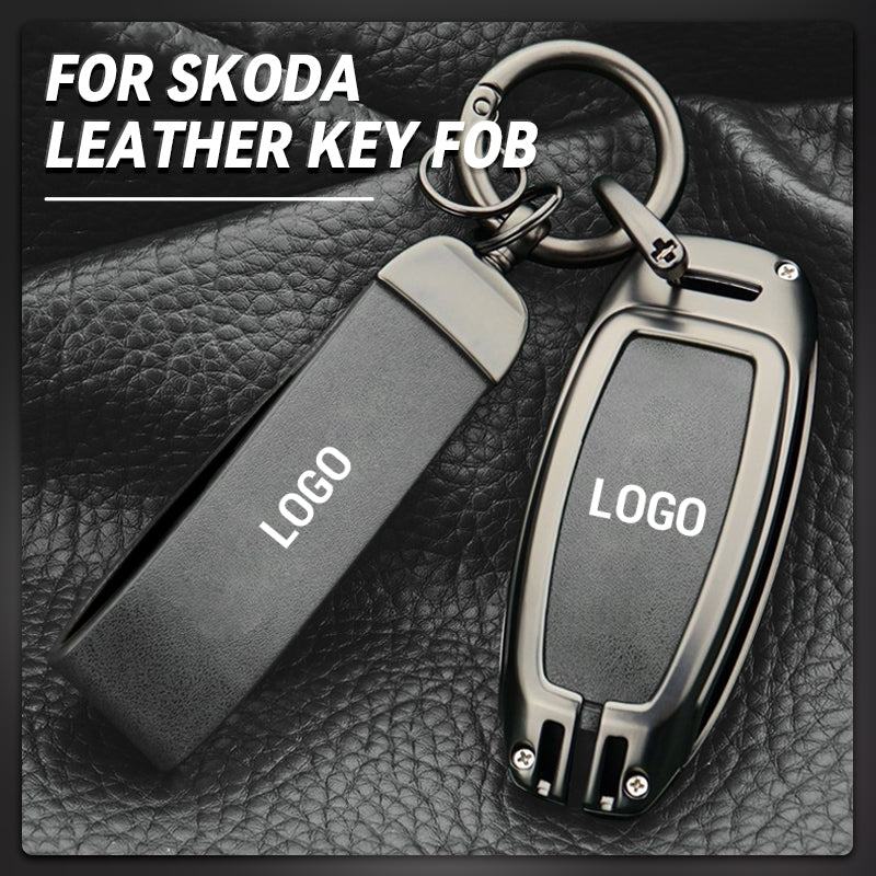 Suitable For Skoda Series-Genuine Leather Ley Cover