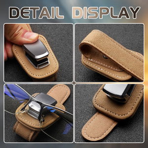 Universal Car Visor Sunglasses Holder Clip👓